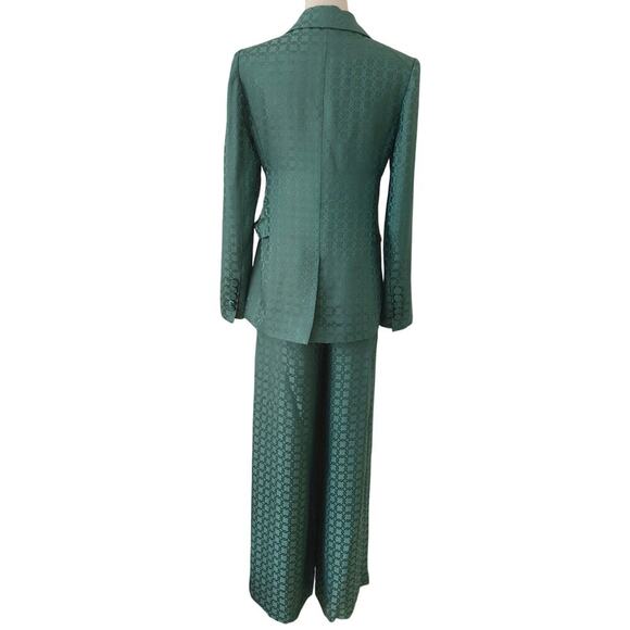 Veronica Beard Colter Geometric Pant US 10 - Picture 7 of 13